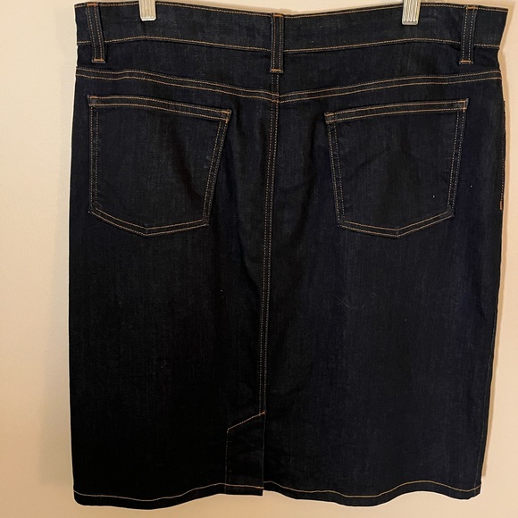 Eileen Fisher Denim Skirt - Picture 6 of 8
